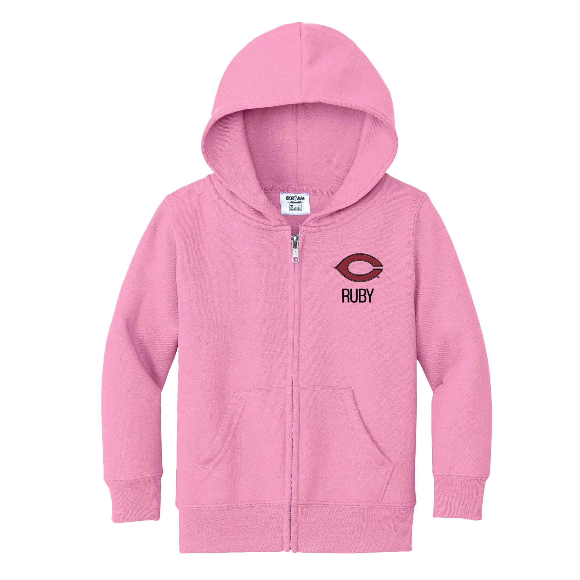 Personalized UChicago Maroons Toddler Full-Zip Sweatshirt