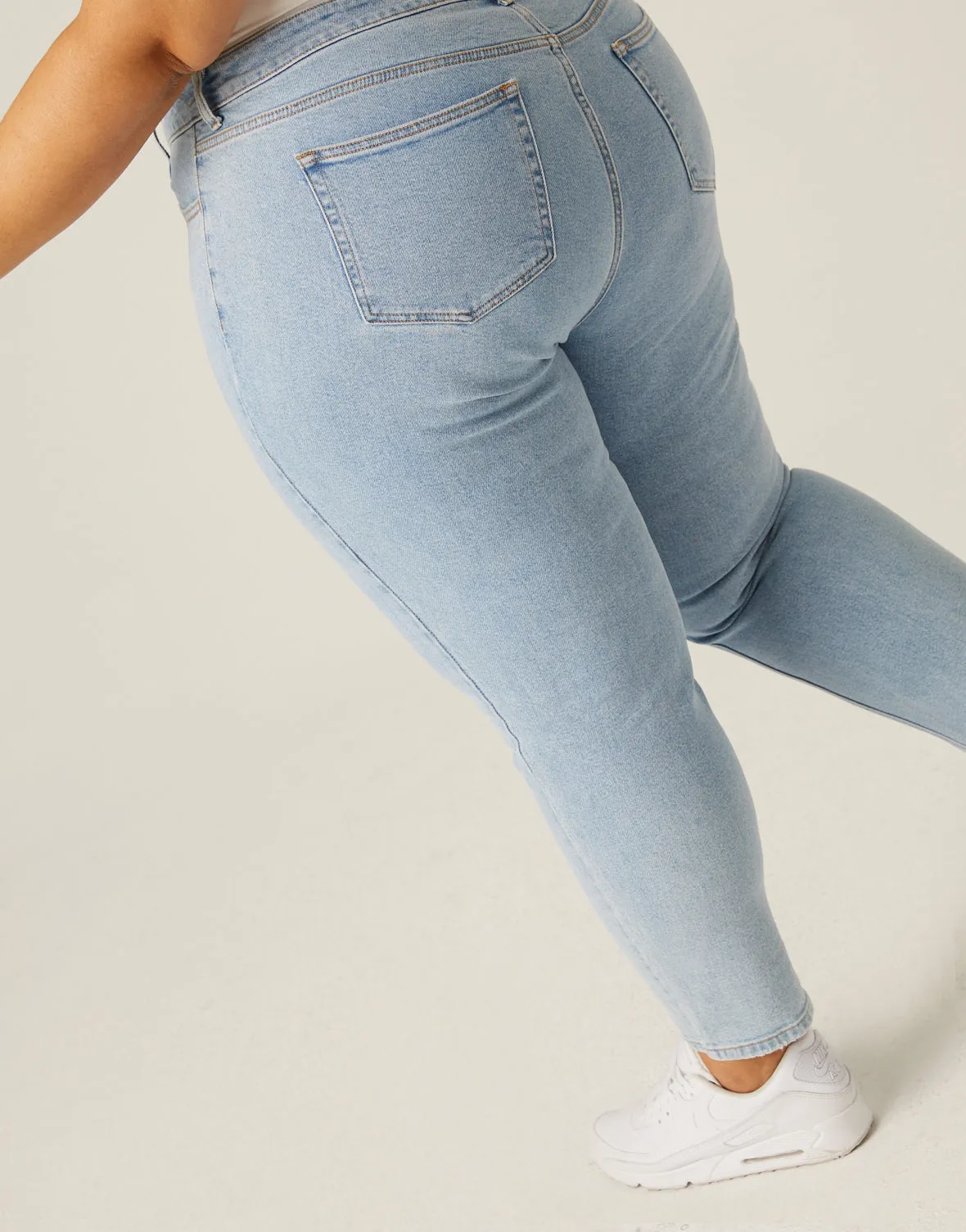 Plus Size High Rise Mom Jeans