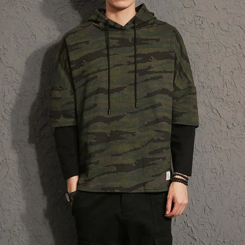 Premium Camouflage Print Hoodie - 2 Colors