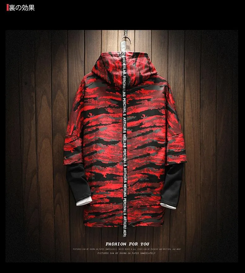 Premium Camouflage Print Hoodie - 2 Colors