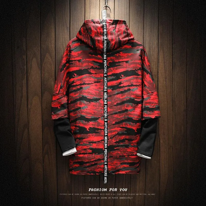 Premium Camouflage Print Hoodie - 2 Colors