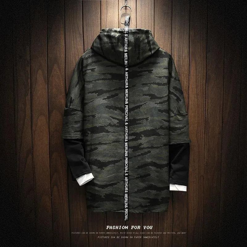 Premium Camouflage Print Hoodie - 2 Colors