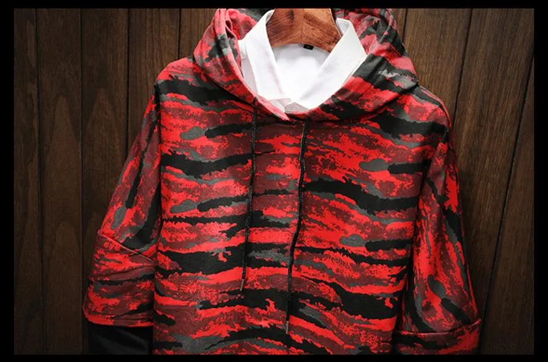 Premium Camouflage Print Hoodie - 2 Colors