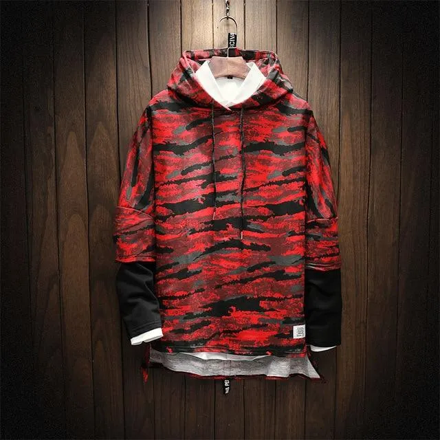 Premium Camouflage Print Hoodie - 2 Colors
