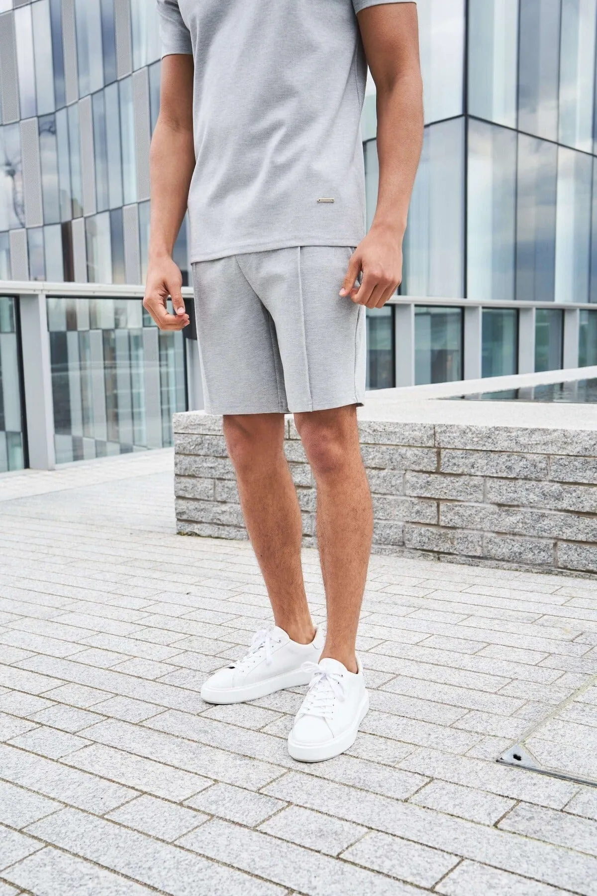 Premium Short GREY MARL