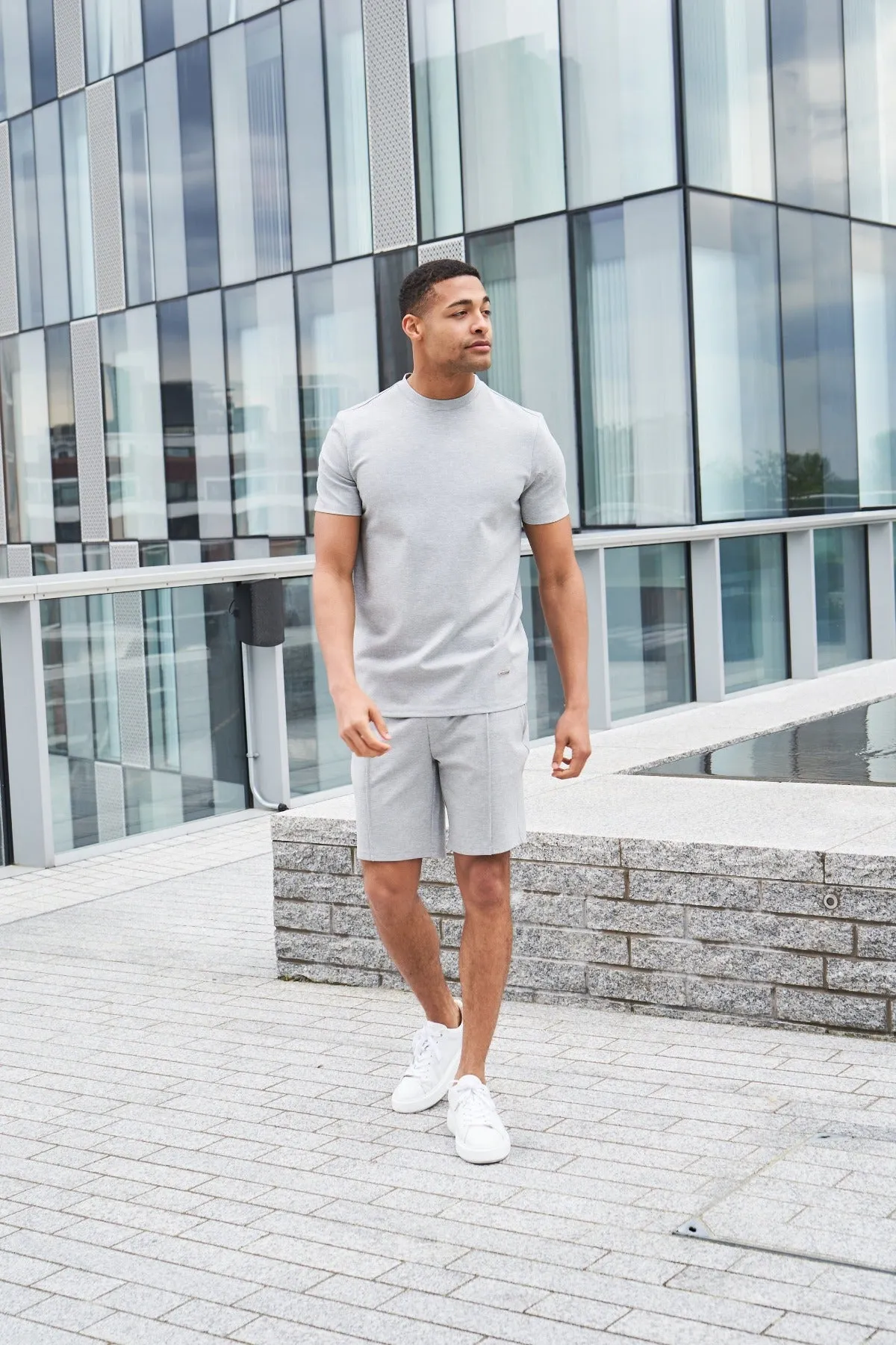 Premium Short GREY MARL