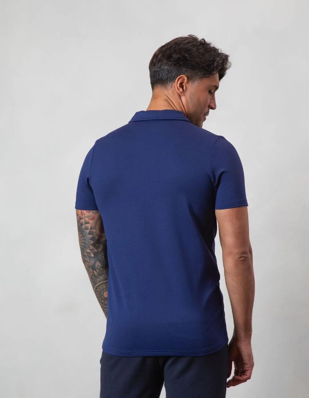 Premium Zip POLO NAVY
