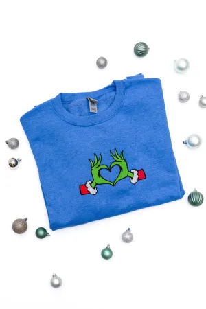 PREORDER: Heart Hands Embroidered Sweatshirt