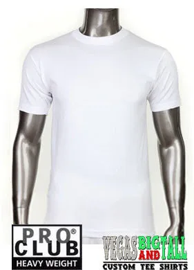 Pro Club Men's Short Sleeve Heavyweight T Shirt
