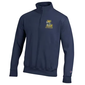 Quarter zip powerblend without pockets Marine navy