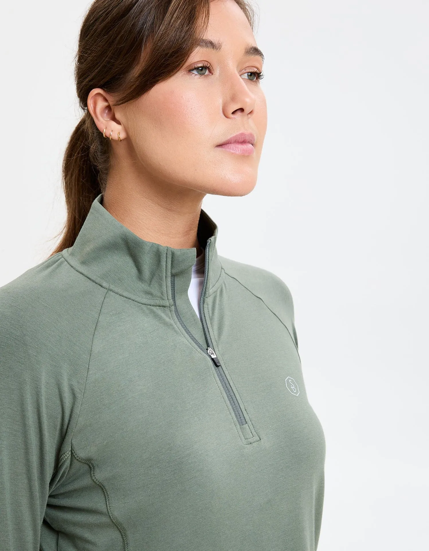 Quarter Zip Top UPF 50  Sensitive Collection