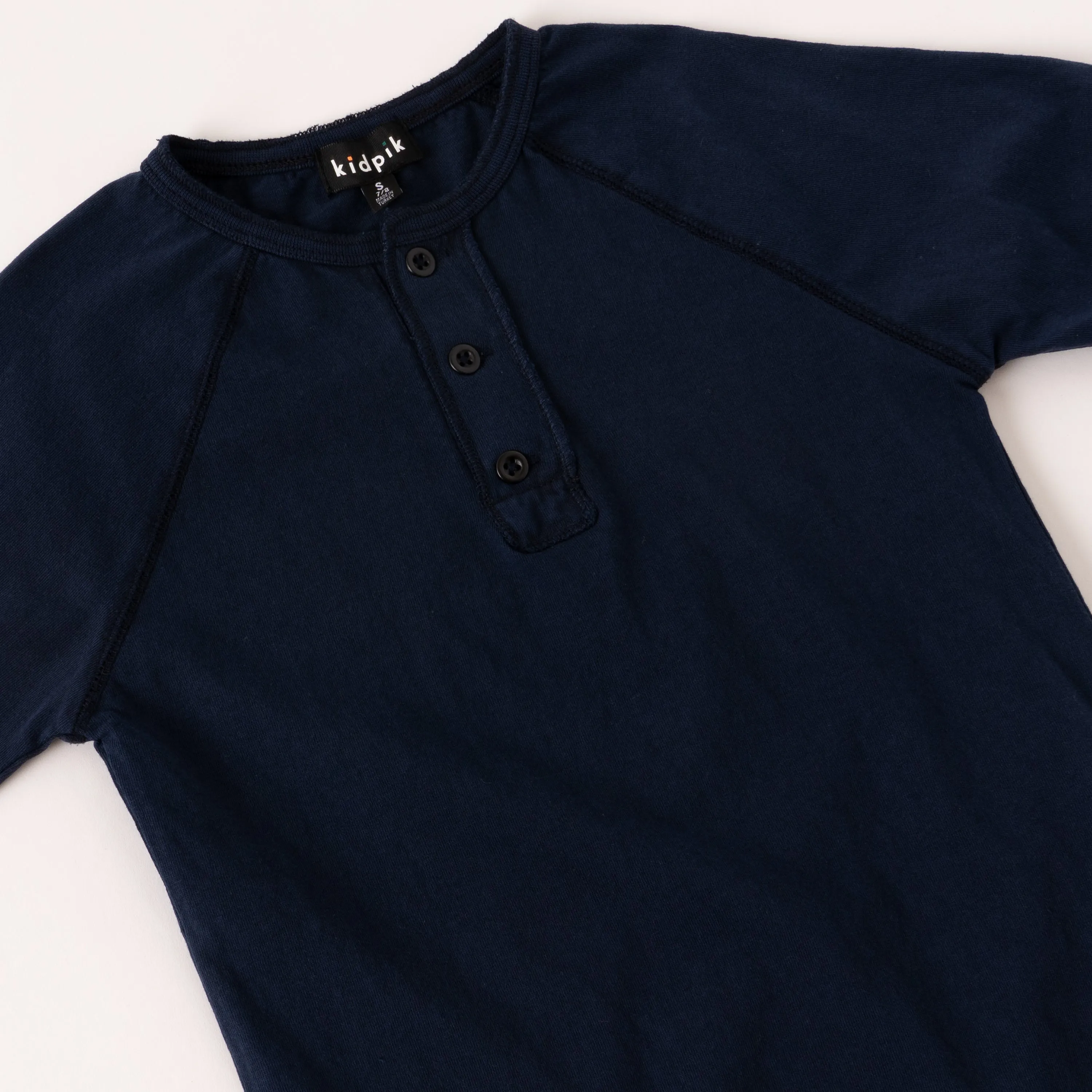 Raw Edge Henley