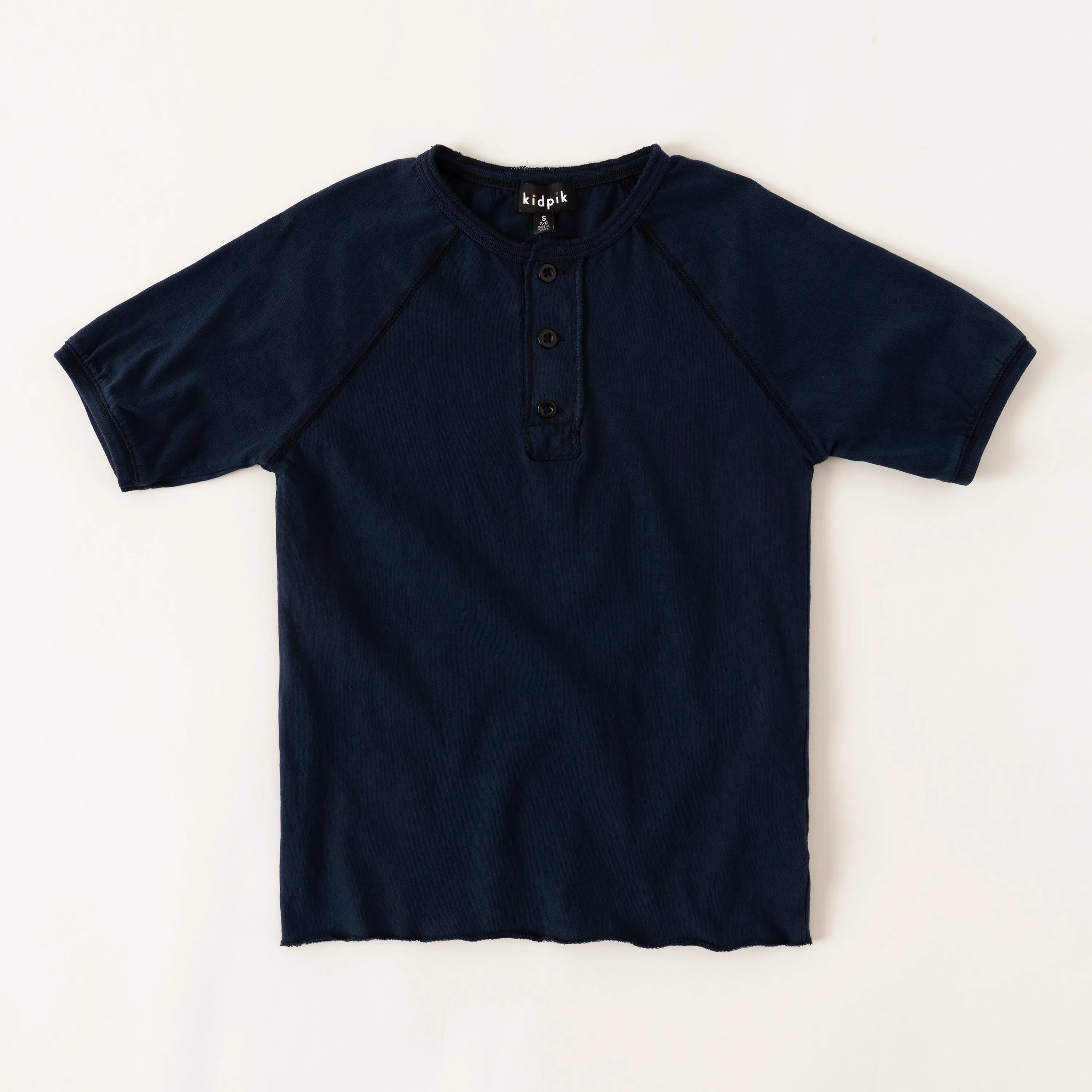 Raw Edge Henley