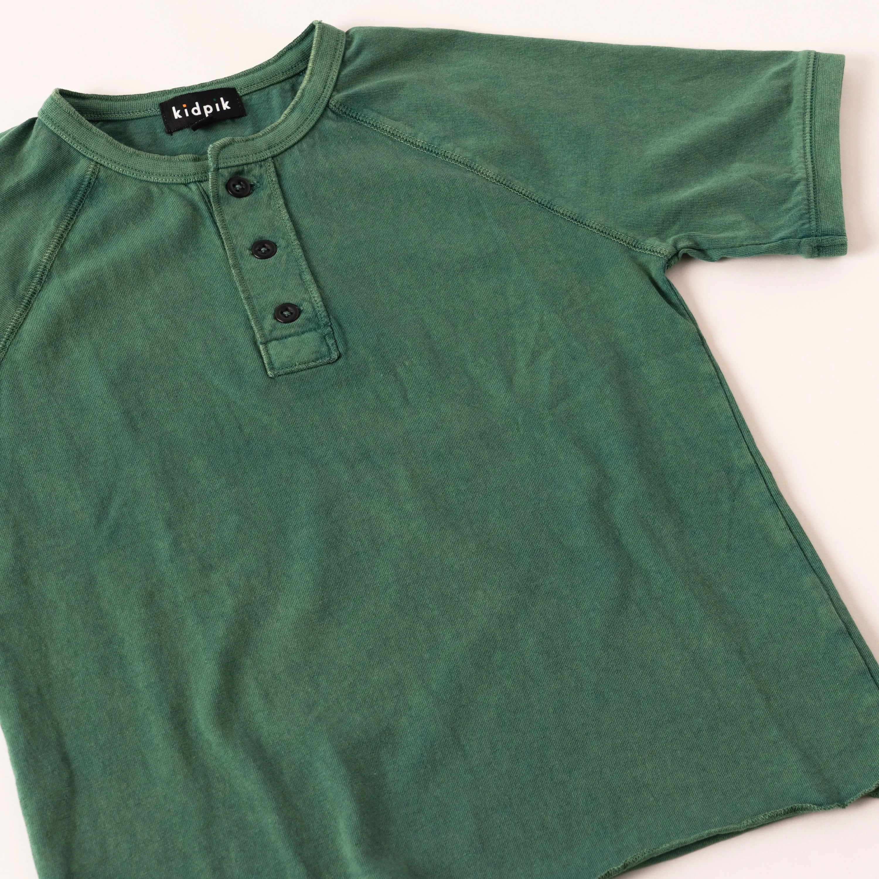 Raw Edge Henley