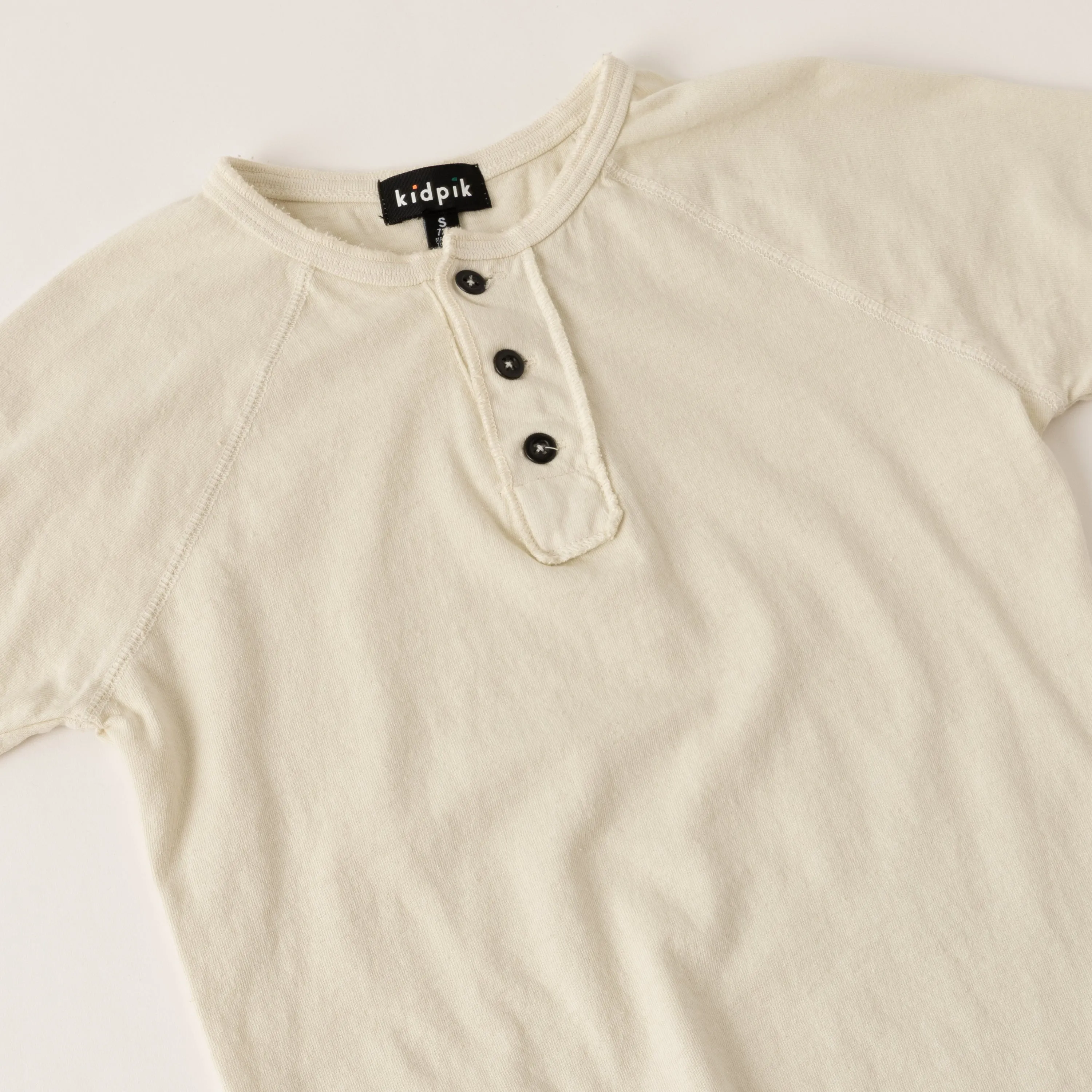 Raw Edge Henley