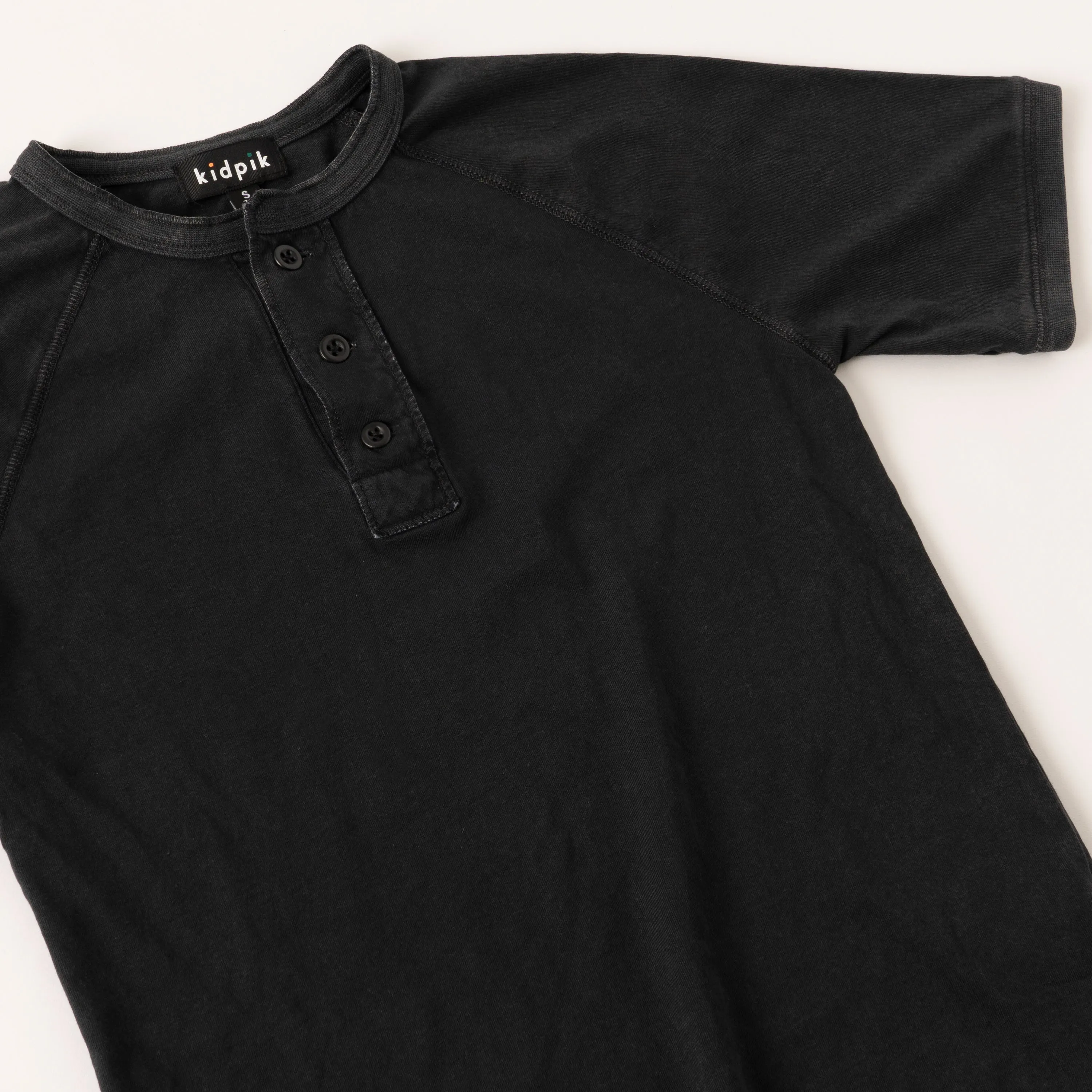Raw Edge Henley