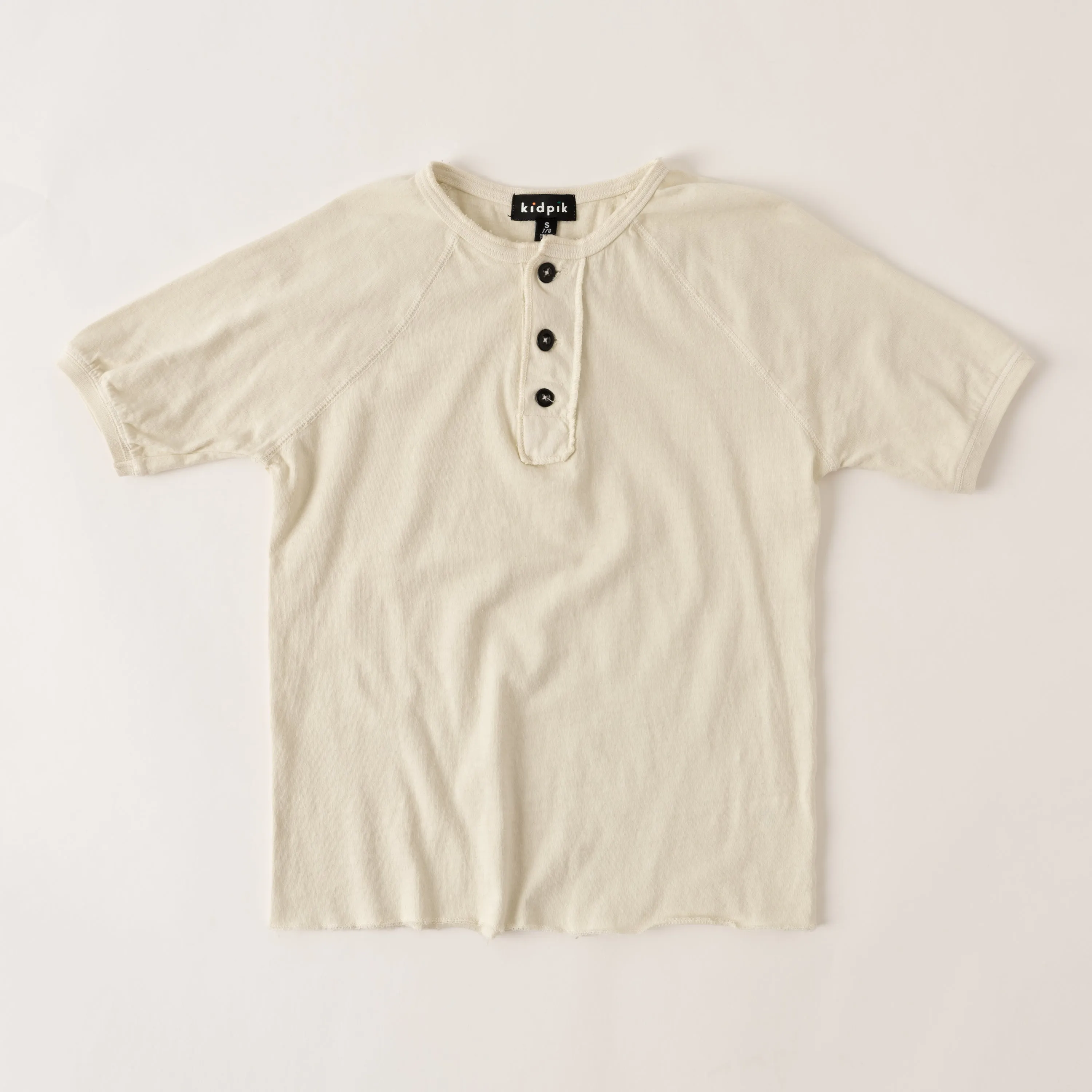 Raw Edge Henley