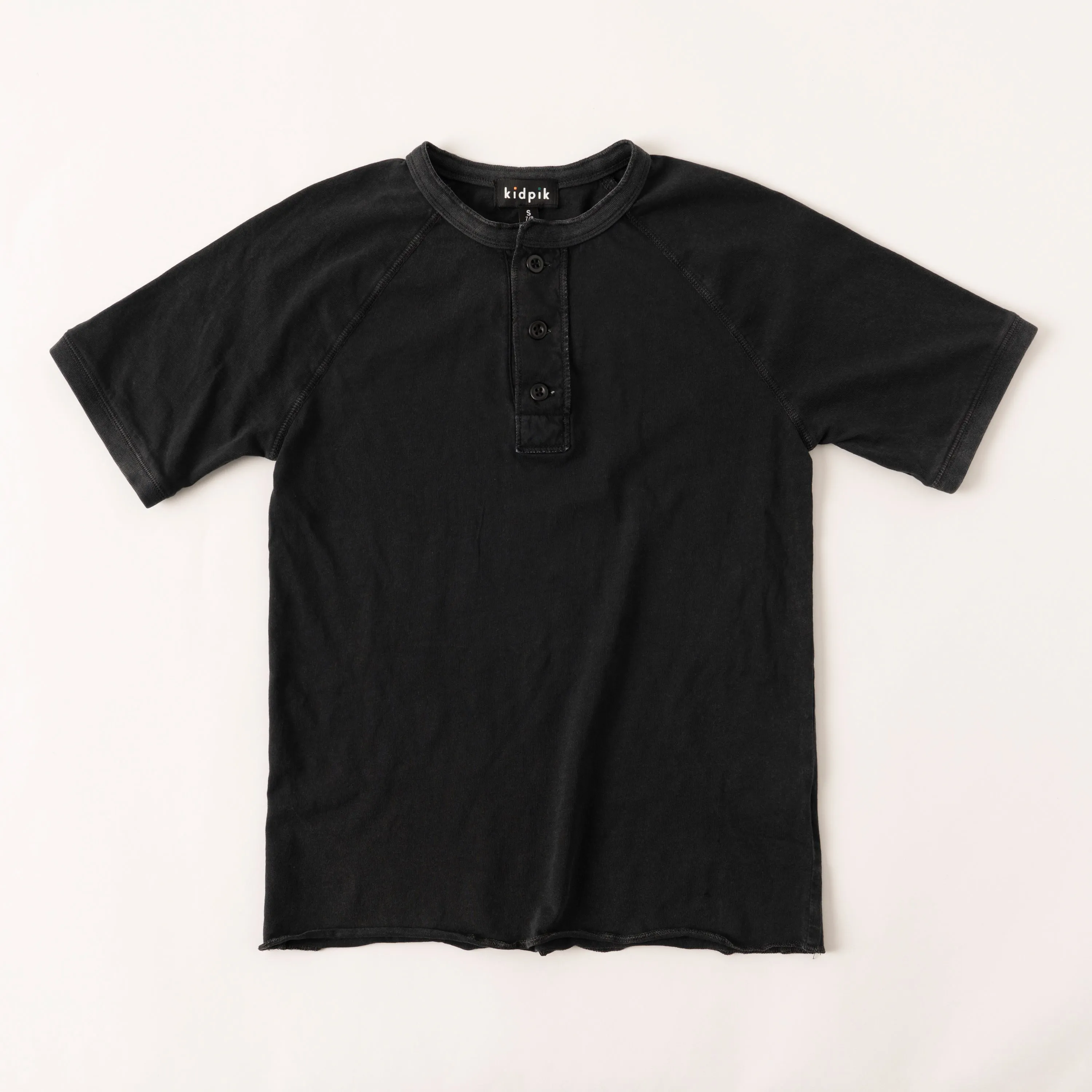 Raw Edge Henley