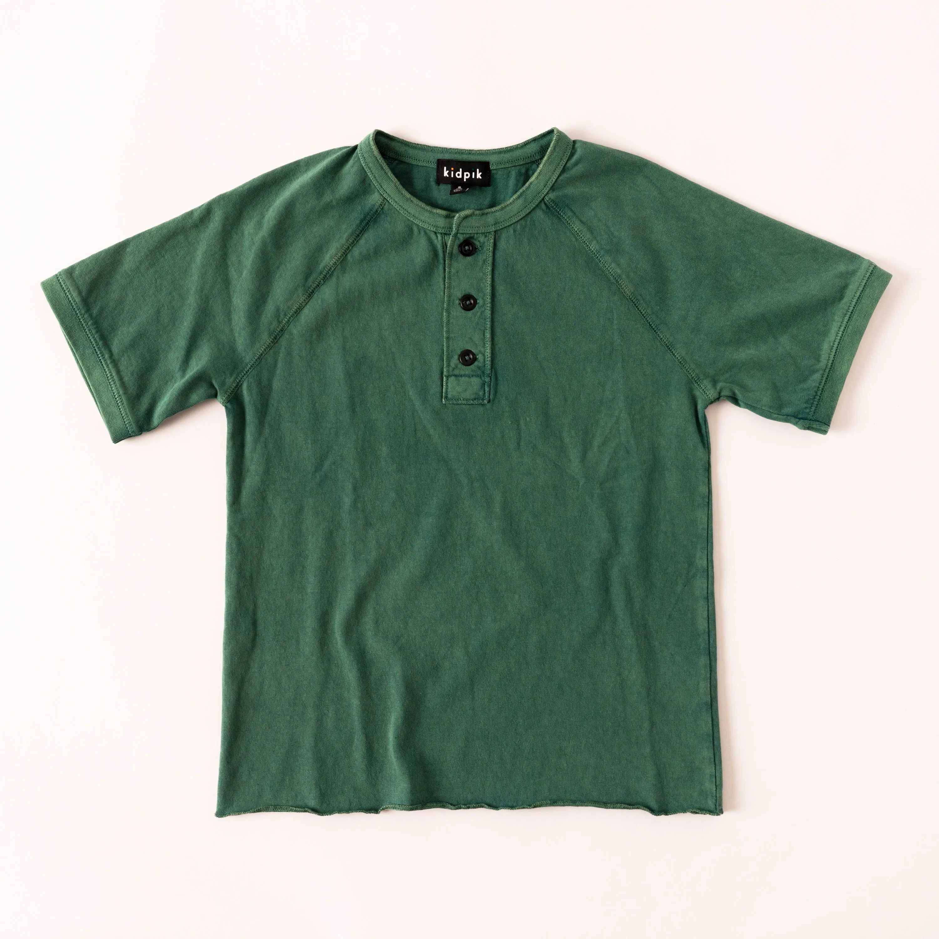 Raw Edge Henley