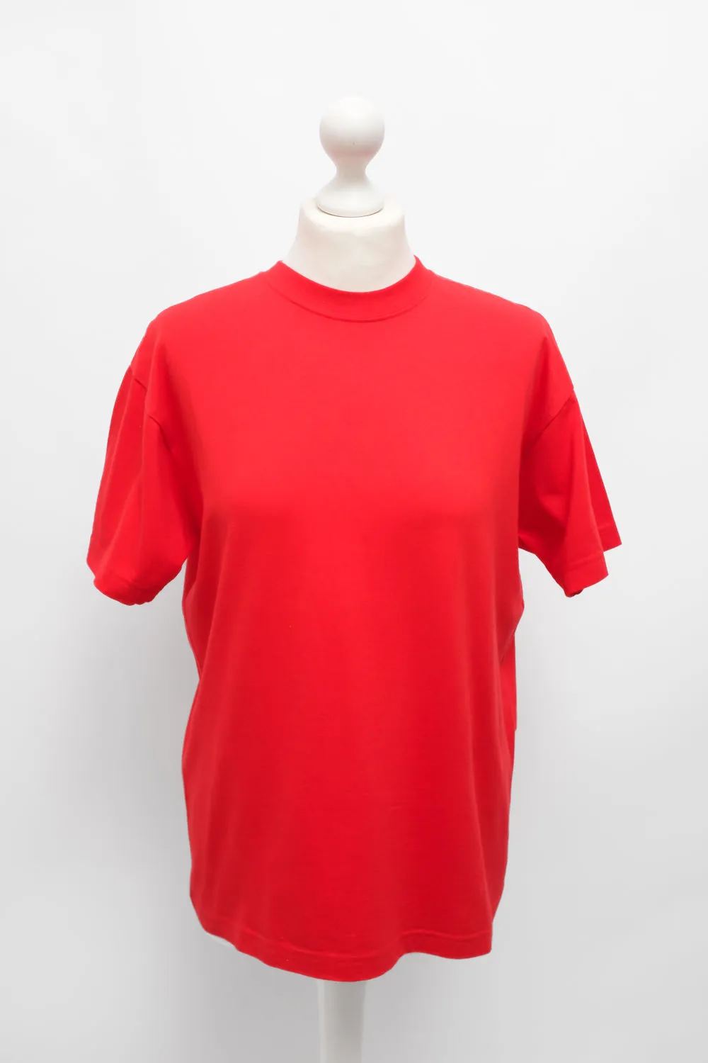 RED COTTON CLASSY TEE