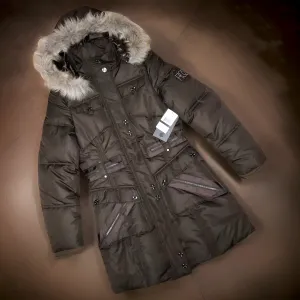 *ROCAWEAR* (BLACK) MID WEIGHT TRENCH COATS FOR WOMEN
