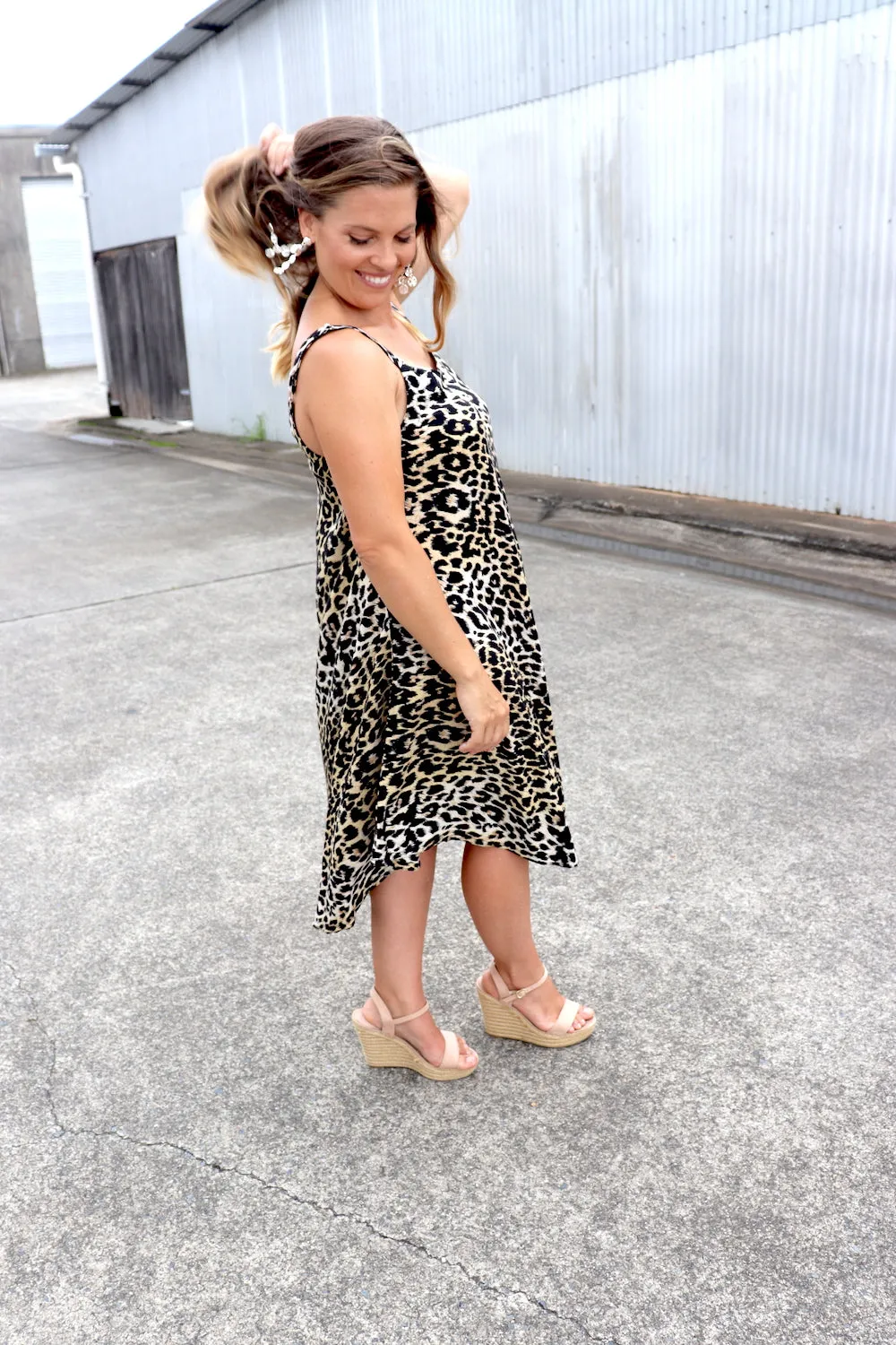 Short Swing Dress In Africa