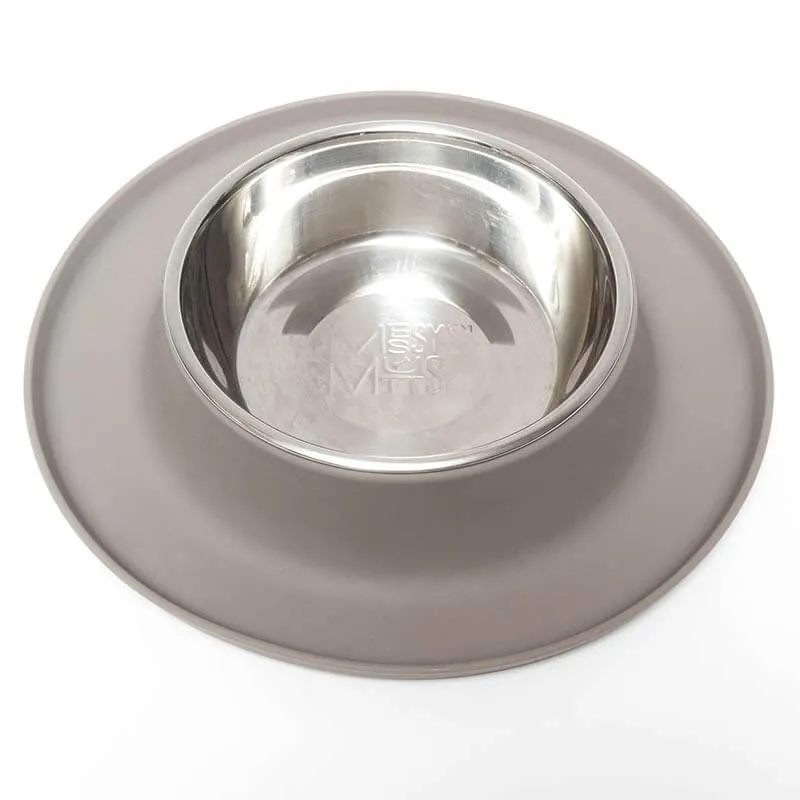 Single Silicone Dog Feeder with Stainless Bowl, Extra Large, 6 Cup Bowl