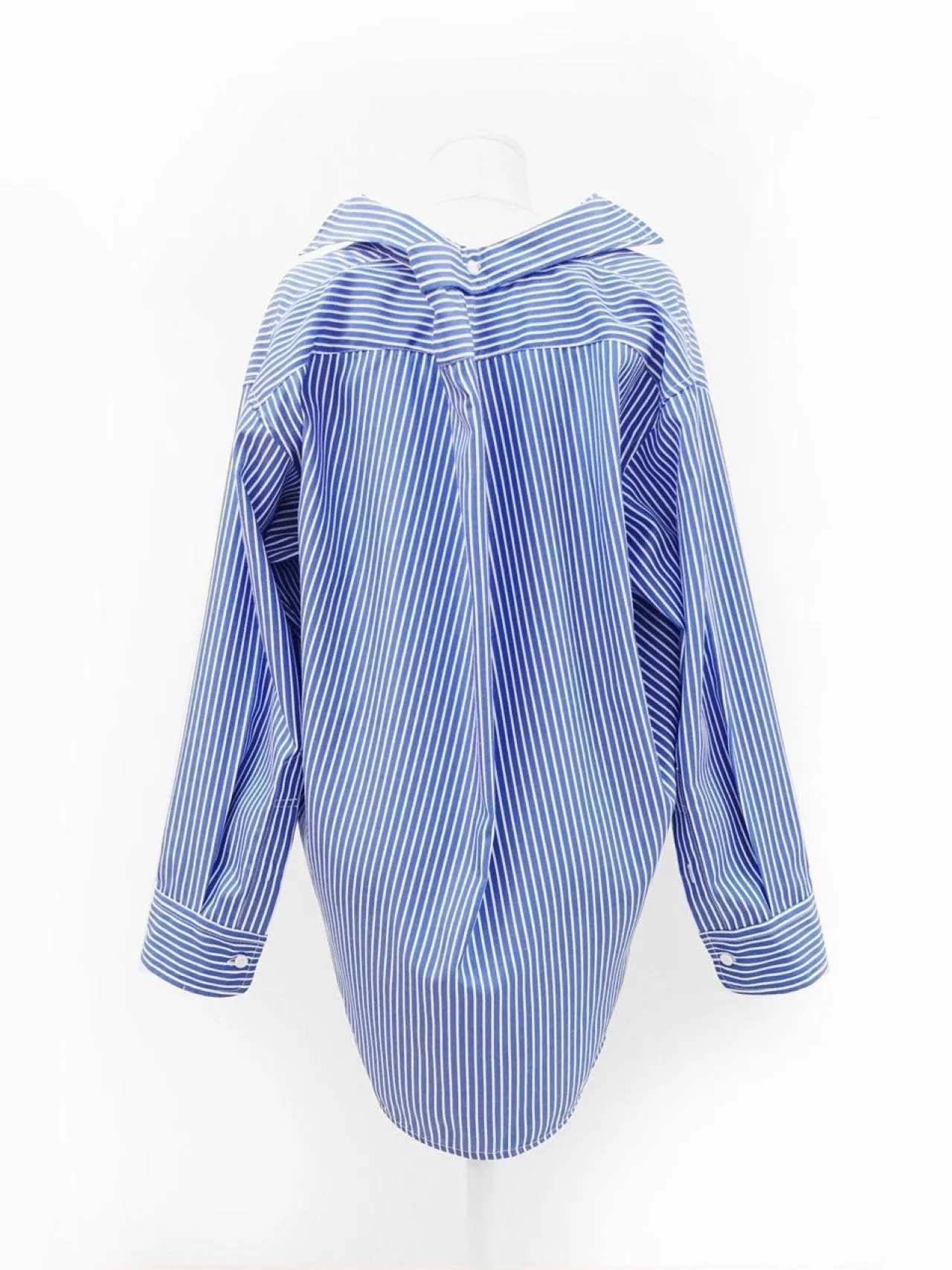 STRIPED POPLIN COTTON SHIRT