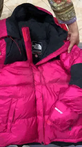 The northface puffer and jackets mix