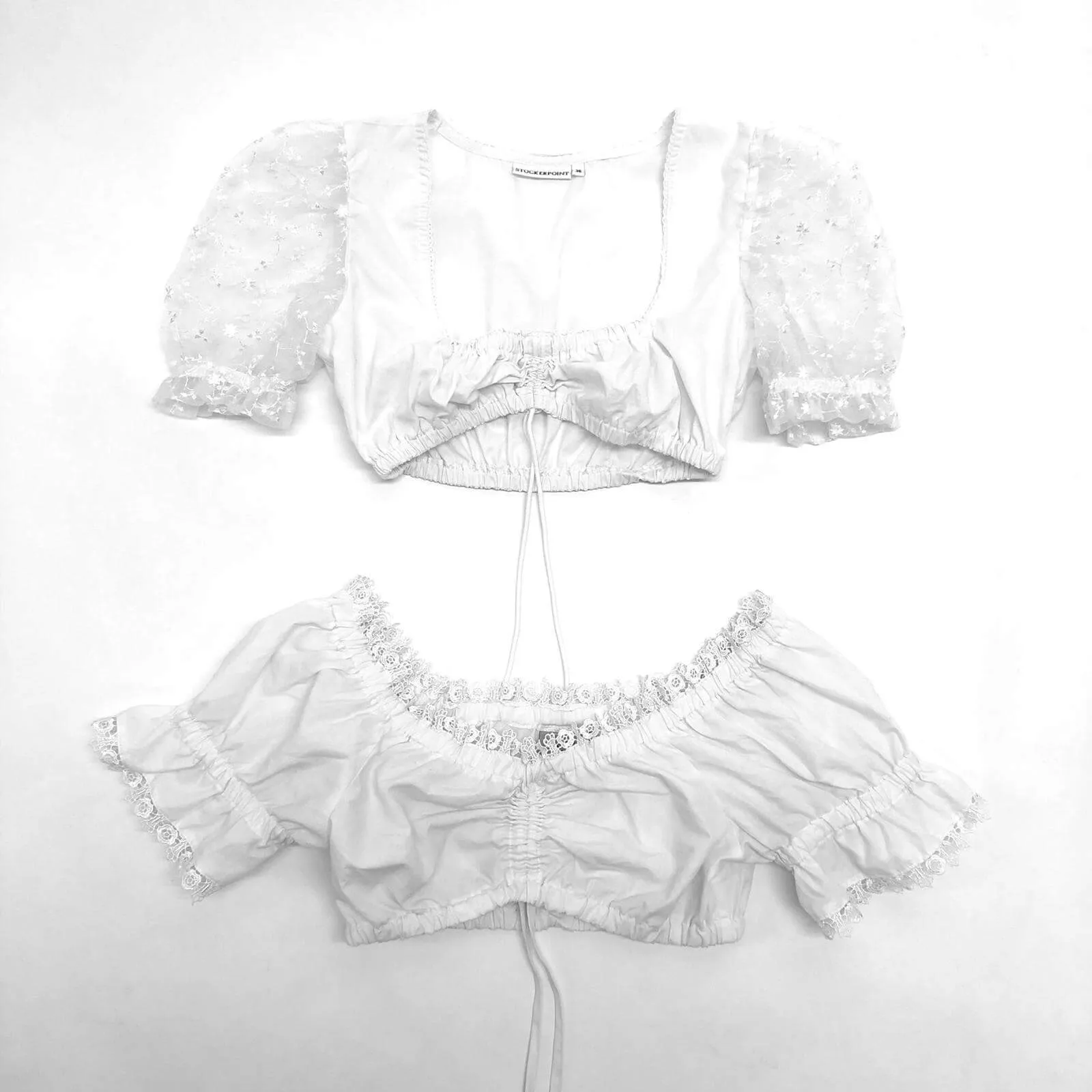 Vintage White Blouses