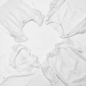 Vintage White Blouses