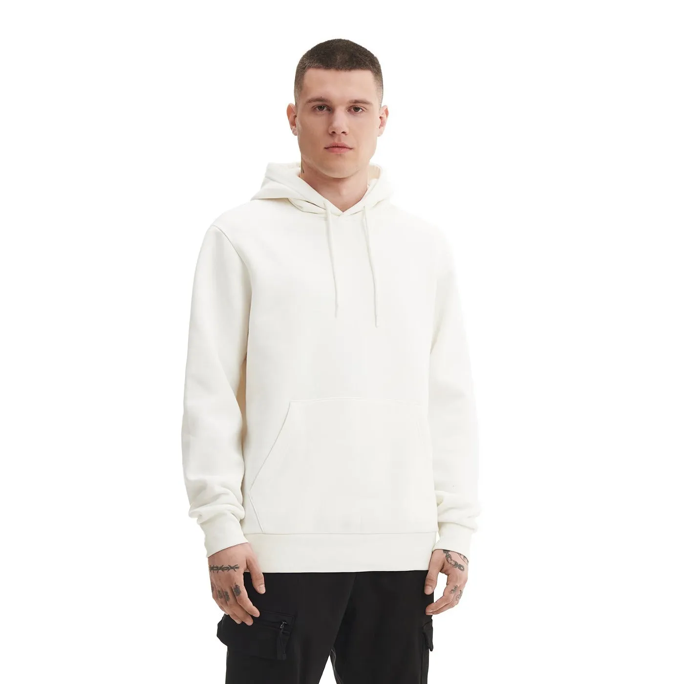 White Oversized Jogging Sweatshirt Top
