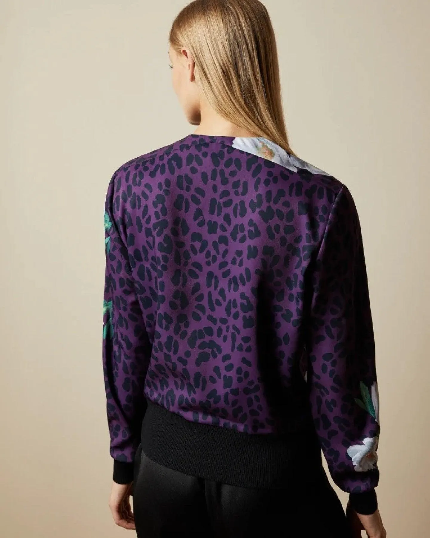 Willow Zip Print Cardigan