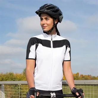 Womens bikewear full-zip top