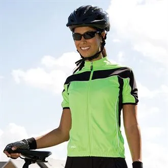 Womens bikewear full-zip top