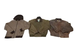 Y2k 2024 - 90s Vintage Leather Bomber Jackets Mix - 12 pcs