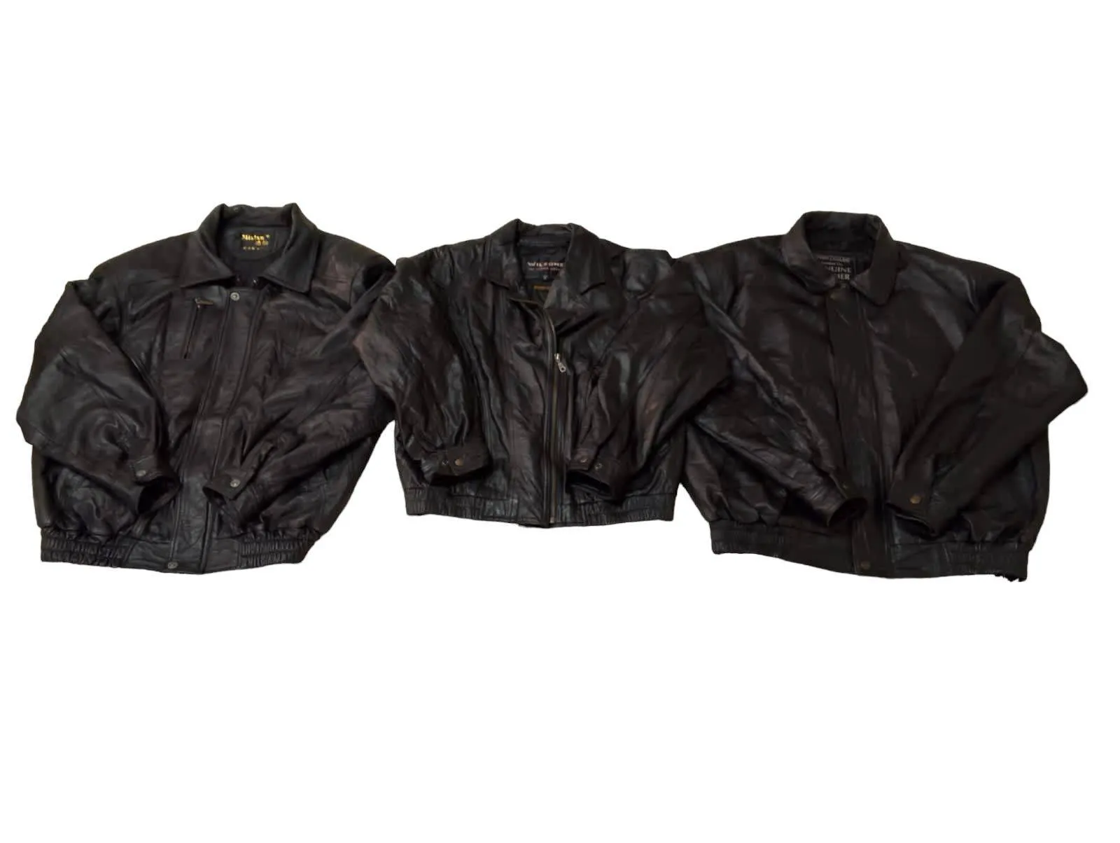 Y2k 2024 - Leather Bomber Jackets - 10 Pcs