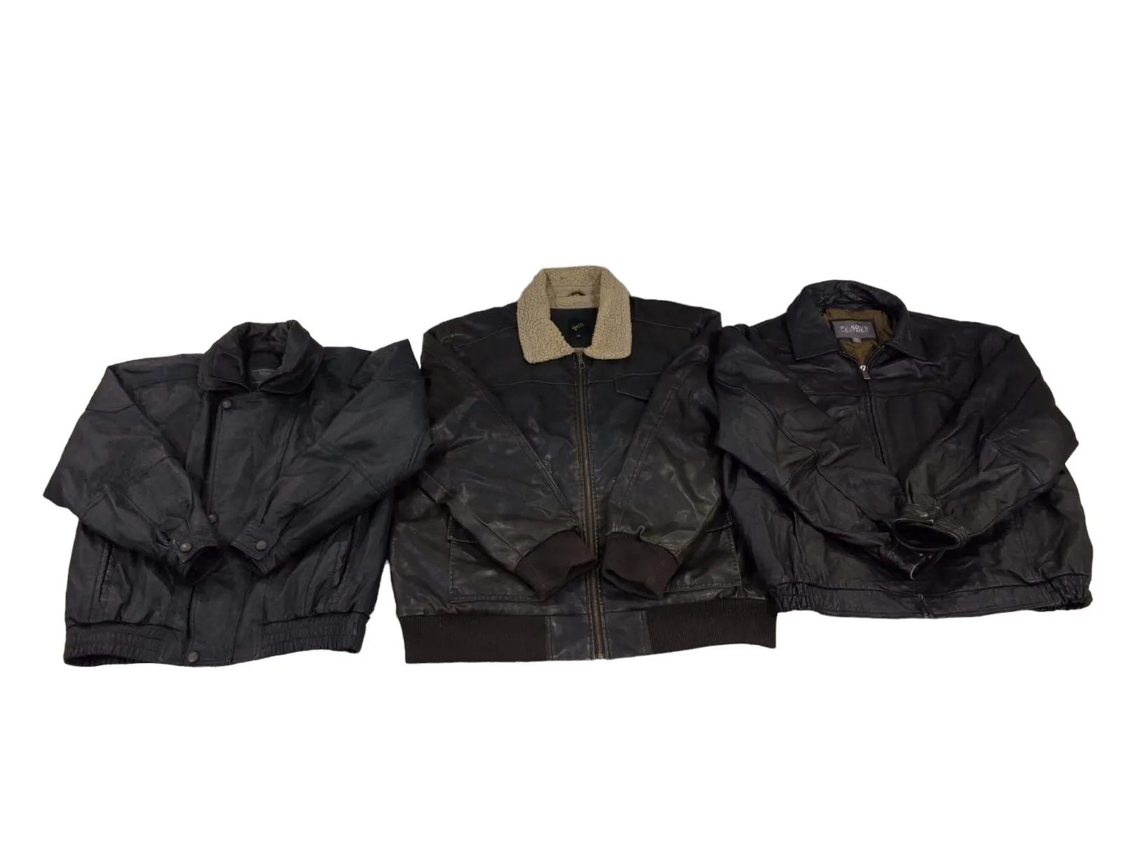 Y2k 2024 - Leather Bomber Jackets Mix - 10 pcs